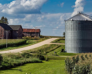 Countryside in Iowa, free image
