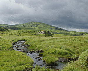 Countryside in Ireland, free image